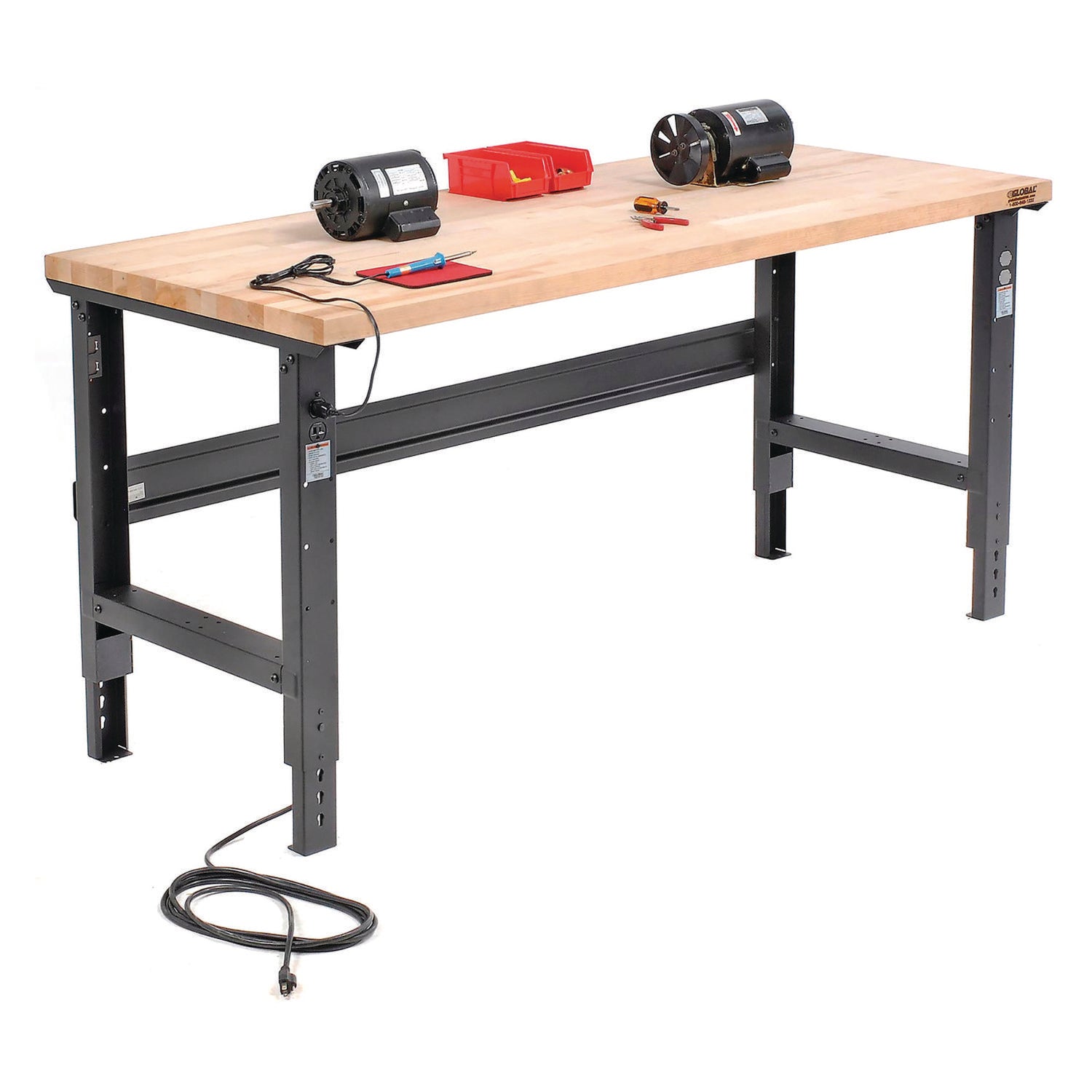 global-industrial-standard-duty-butcher-block-top-adjustable-height-workbench-2-000-lbs-72-x-30-x-30-88-to-36-88-maple-black-gbe183168bk_1